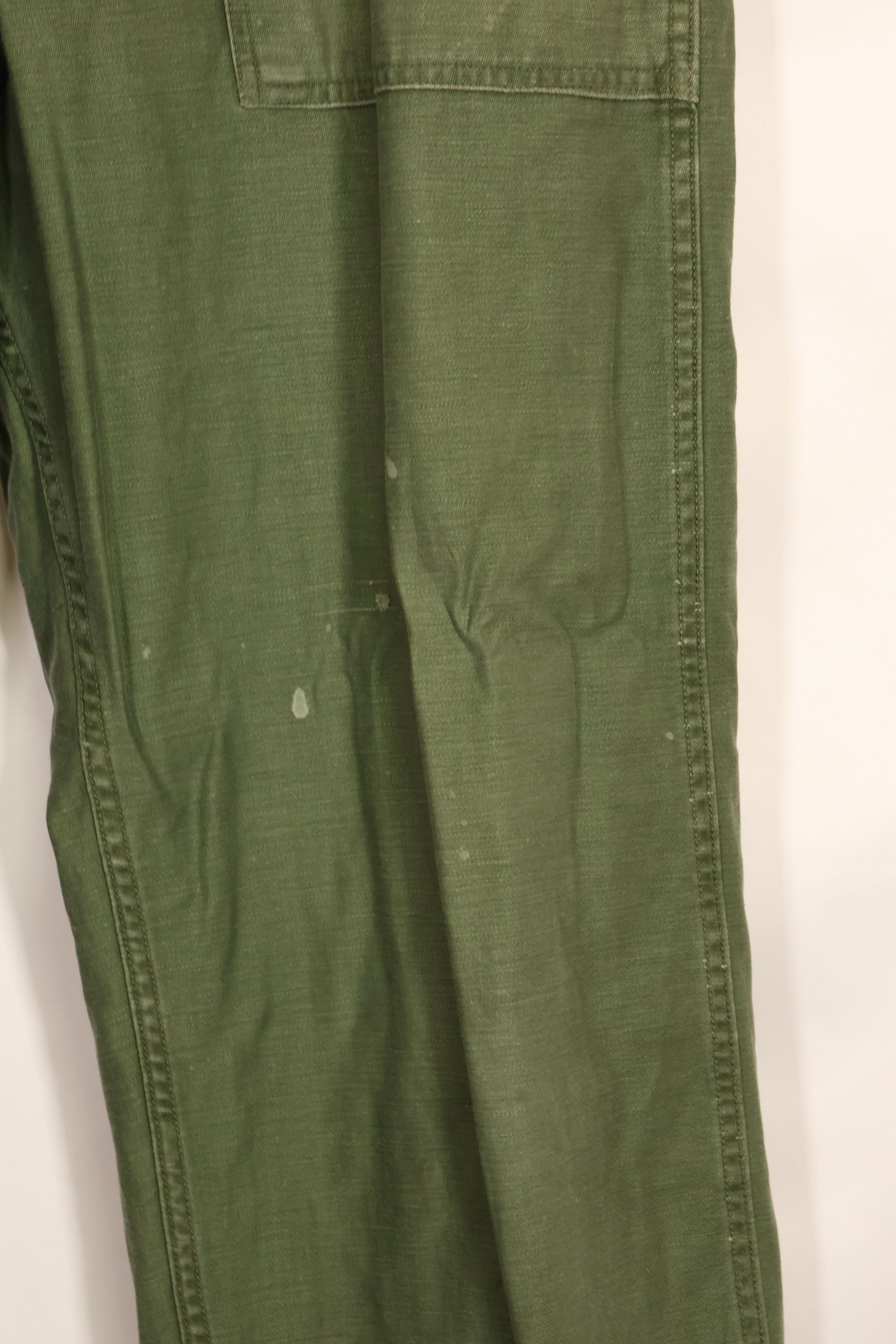 1960s TYPE 1 MEDIUM US Army OG-107 Utility Pants Baker Pants Used B