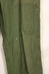 1960s TYPE 1 MEDIUM US Army OG-107 Utility Pants Baker Pants Used B