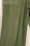 1950's TYPE 1 estimated SMALL US Army OG-107 Utility Pants Baker Pants Used