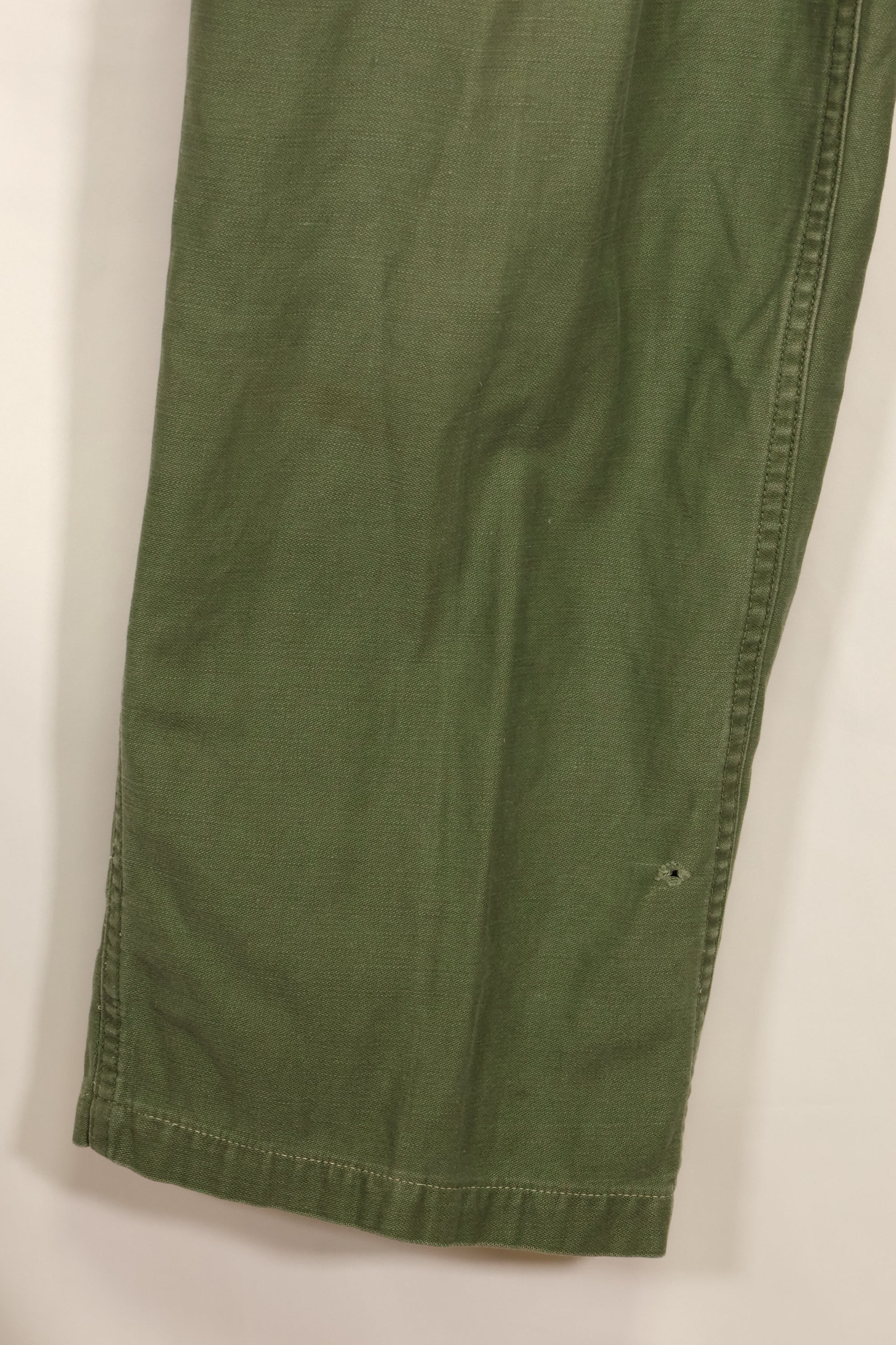 1950's TYPE 1 estimated SMALL US Army OG-107 Utility Pants Baker Pants Used