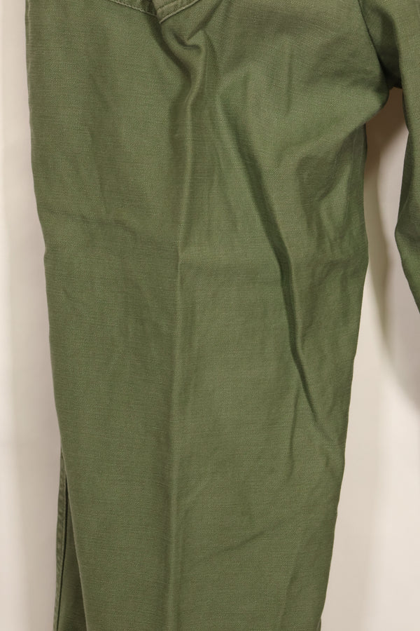 1950's TYPE 1 estimated SMALL US Army OG-107 Utility Pants Baker Pants Used