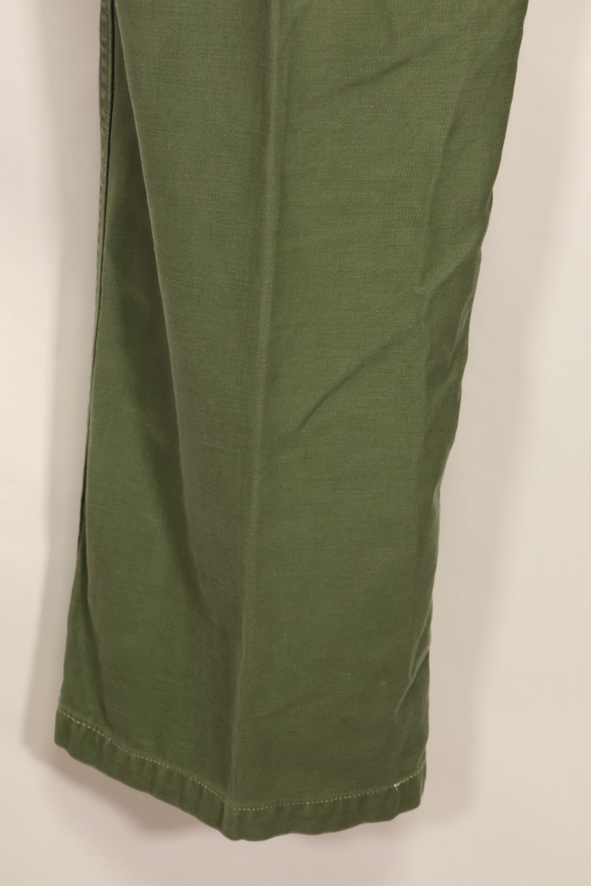 1950's TYPE 1 estimated SMALL US Army OG-107 Utility Pants Baker Pants Used