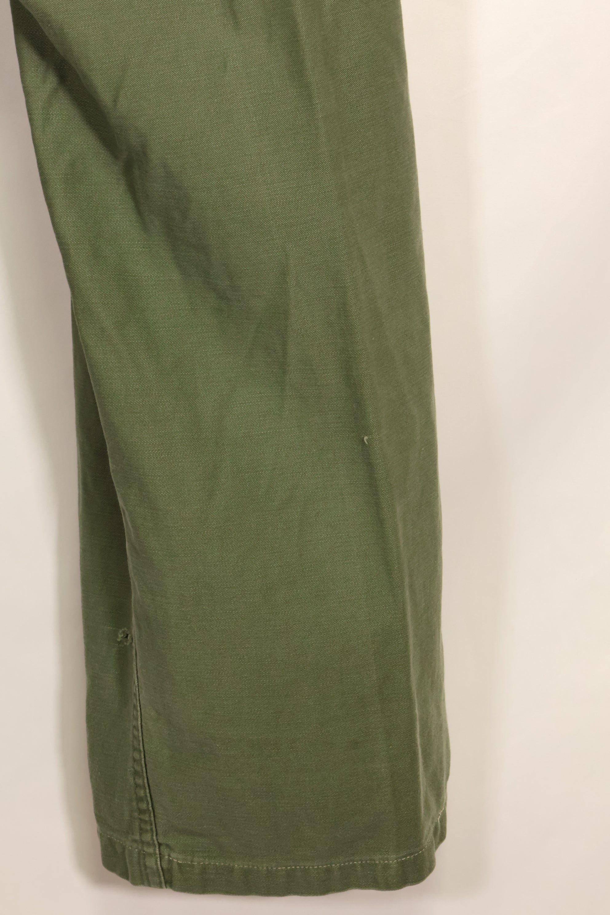 1950's TYPE 1 estimated SMALL US Army OG-107 Utility Pants Baker Pants Used