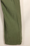 1950's TYPE 1 estimated SMALL US Army OG-107 Utility Pants Baker Pants Used
