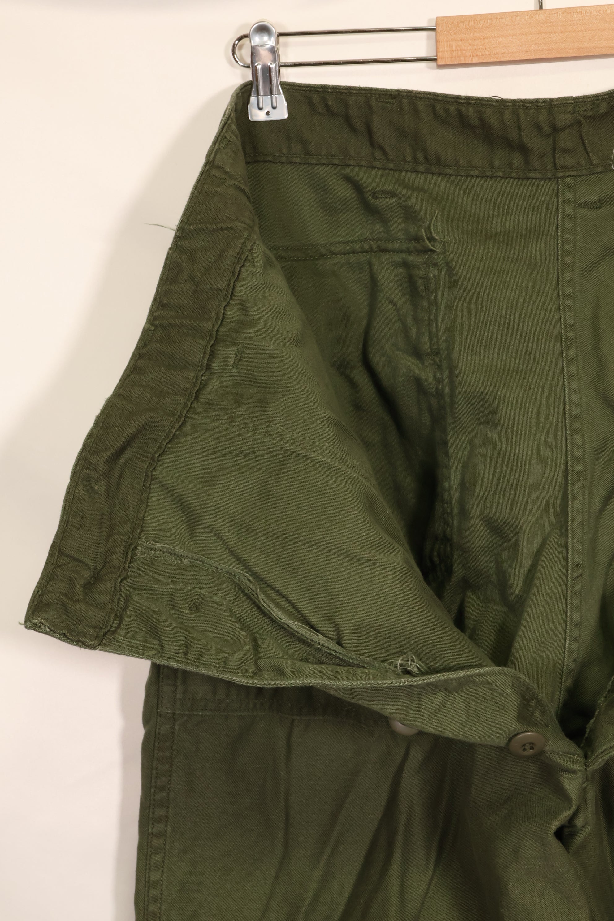 1972 Accounting TYPE 3 40 x 33 US Army OG-107 Utility Pants Baker Pants Used B