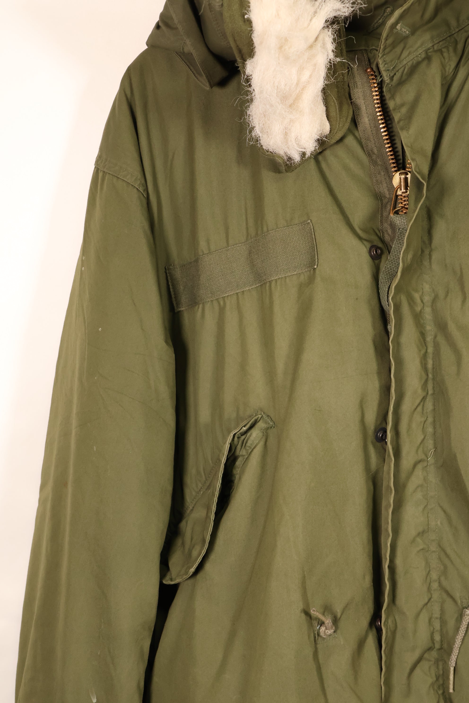 1985年&1973年契約　XS　アメリカ軍　M65　フィールドパーカー　複数年代組み合わせ品　中古品