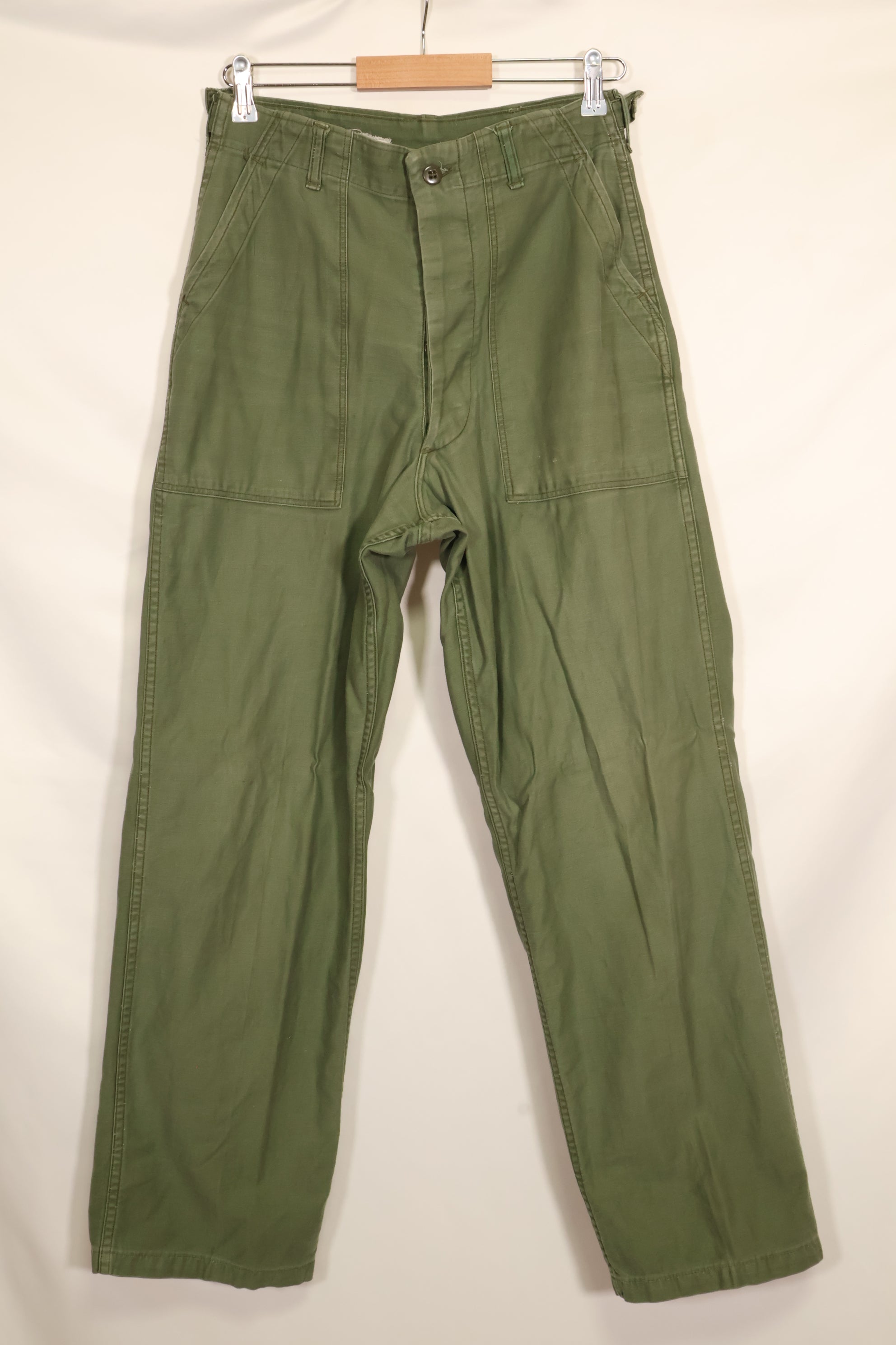 1950年代　TYPE 1　推定SMALL　 アメリカ軍　OG-107 ユーティリティパンツ　ベイカーパンツ　中古品  B