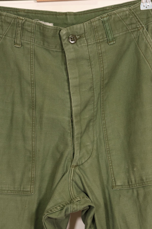 1950年代　TYPE 1　推定SMALL　 アメリカ軍　OG-107 ユーティリティパンツ　ベイカーパンツ　中古品  B