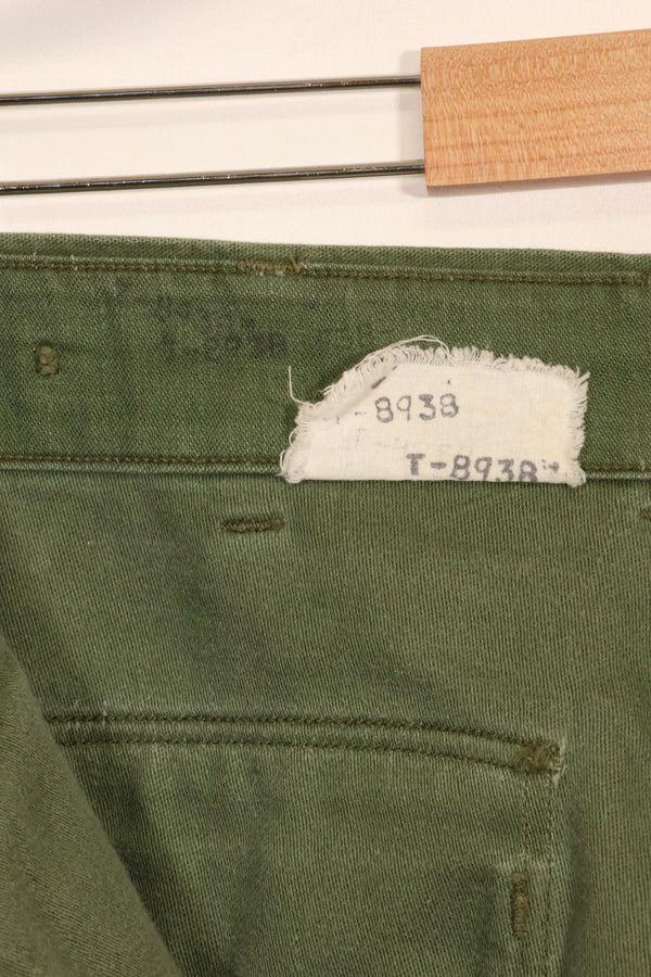 1950年代　TYPE 1　推定SMALL　 アメリカ軍　OG-107 ユーティリティパンツ　ベイカーパンツ　中古品  B