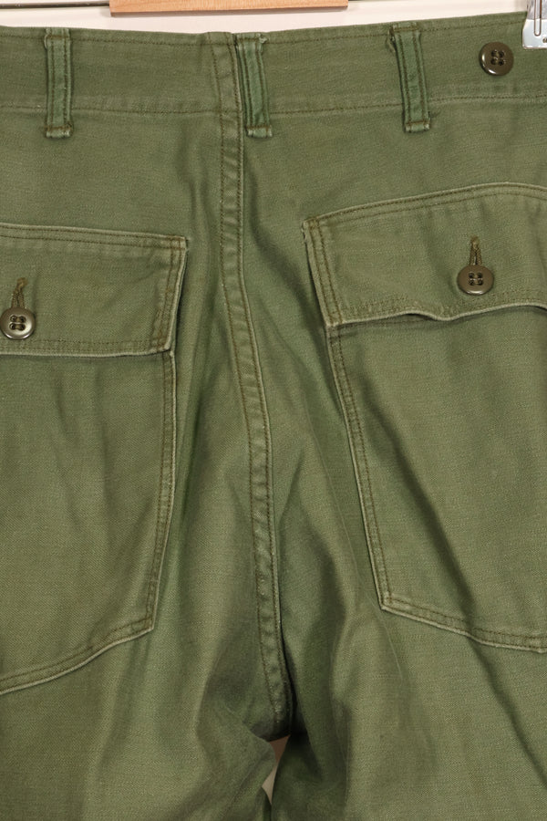 1950年代　TYPE 1　推定SMALL　 アメリカ軍　OG-107 ユーティリティパンツ　ベイカーパンツ　中古品  B