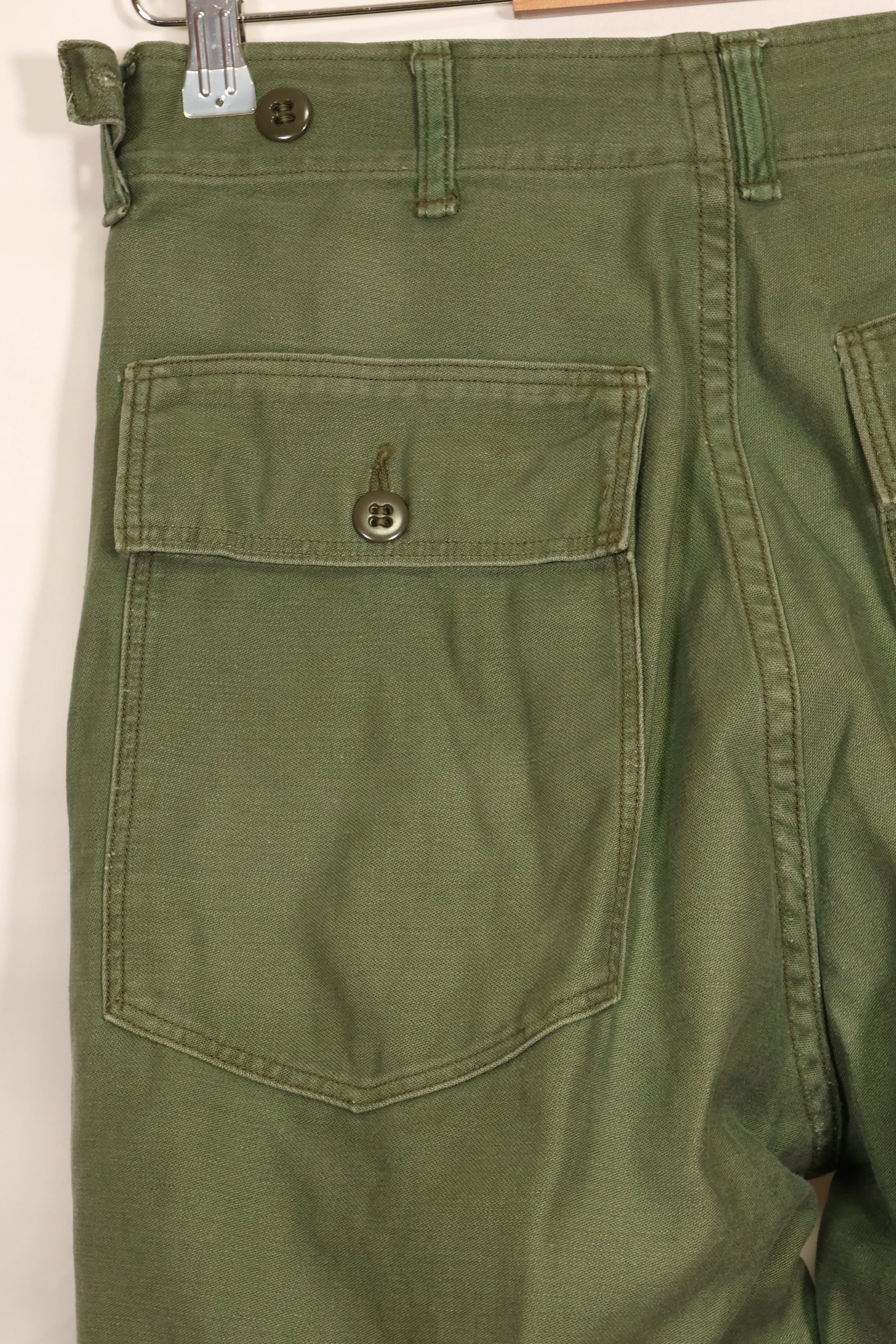 1950年代　TYPE 1　推定SMALL　 アメリカ軍　OG-107 ユーティリティパンツ　ベイカーパンツ　中古品  B