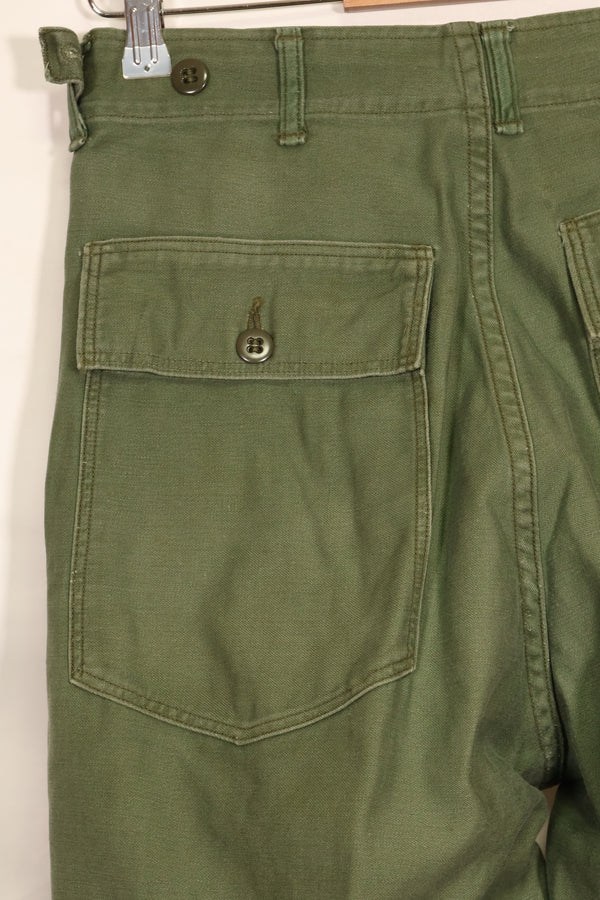 1950年代　TYPE 1　推定SMALL　 アメリカ軍　OG-107 ユーティリティパンツ　ベイカーパンツ　中古品  B