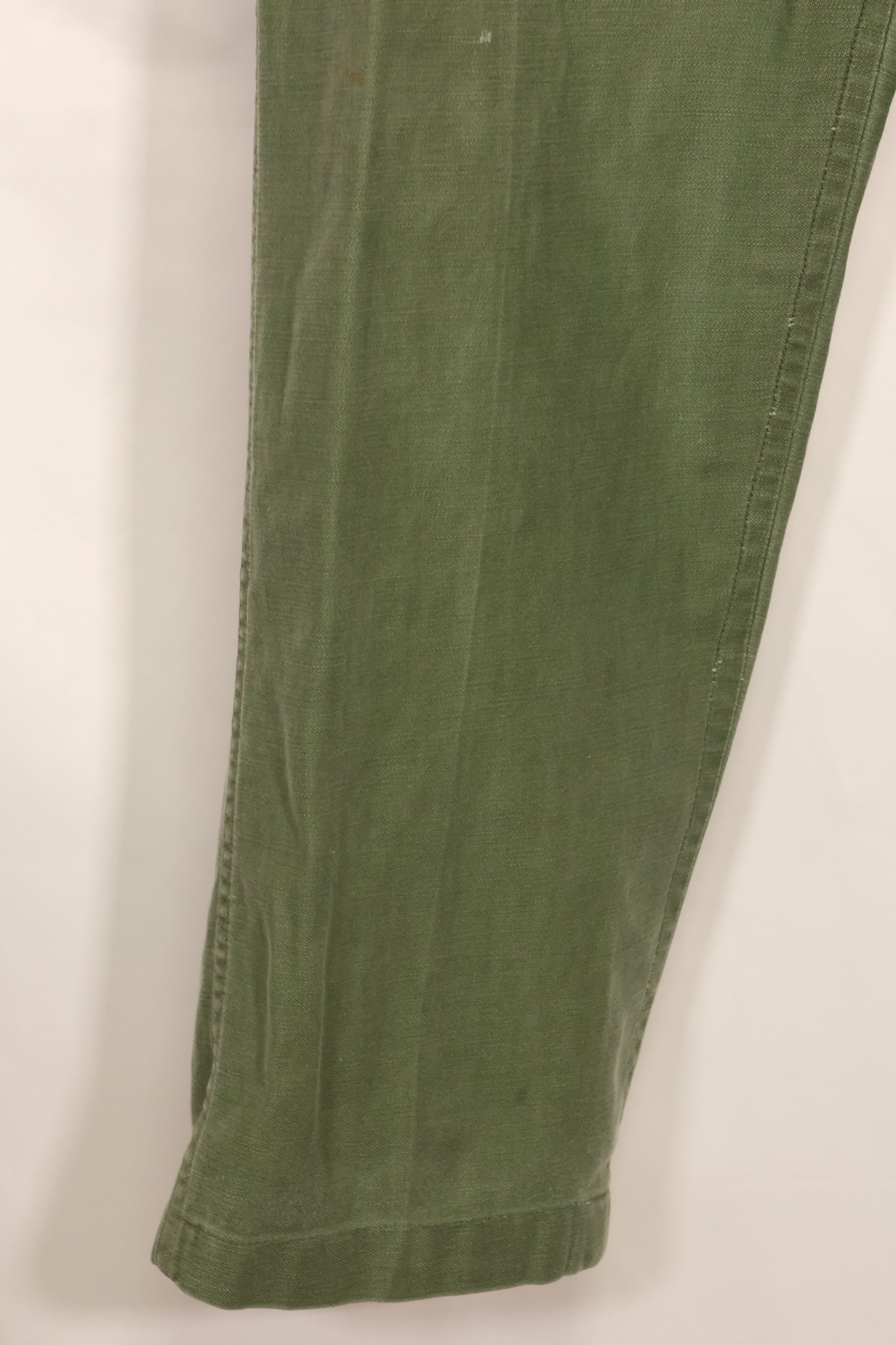 1950s TYPE 1 estimated MEDIUM US Army OG-107 Utility Pants Baker Pants Used C