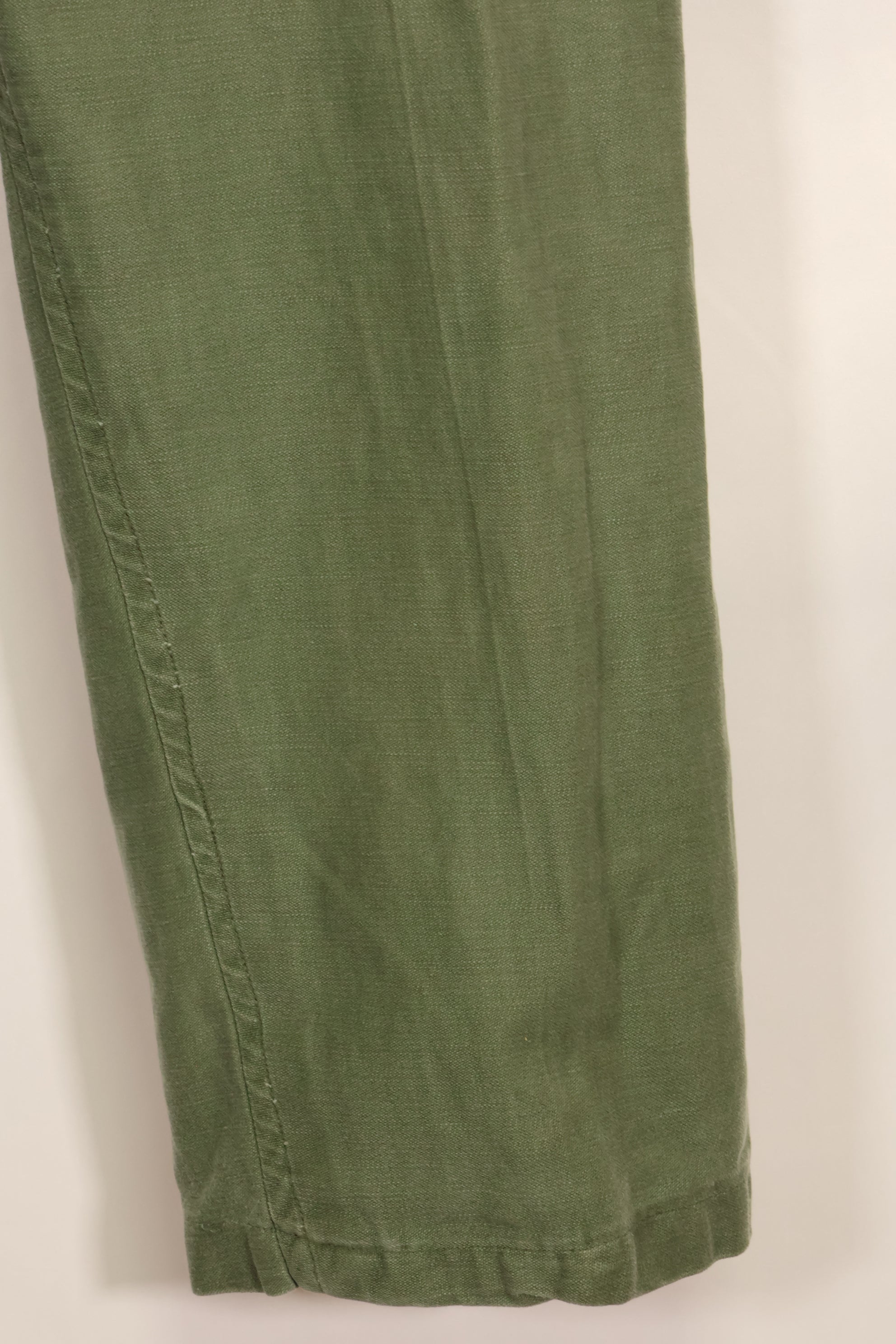1950s TYPE 1 estimated MEDIUM US Army OG-107 Utility Pants Baker Pants Used C