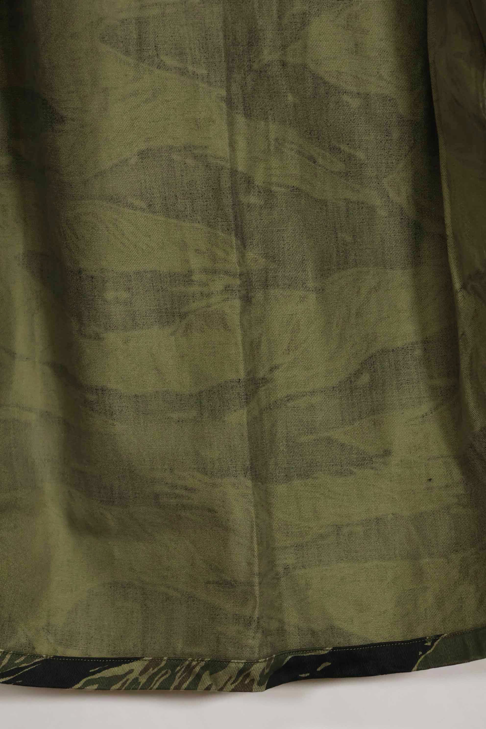 1960年代　ほぼデッドストック　シルバータイガー　タイガーストライプシャツ　US-M　状態良い　中古品