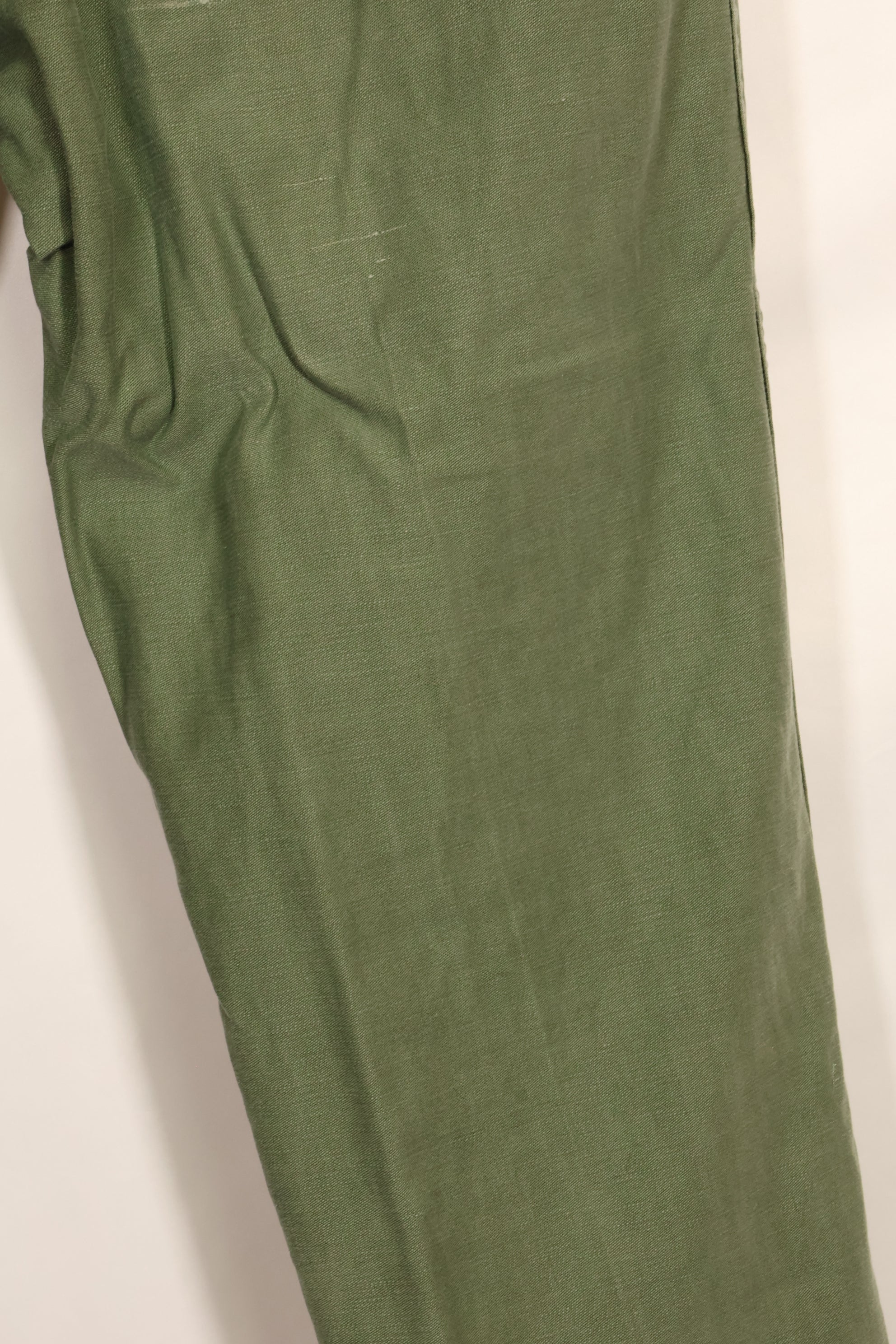 1950s TYPE 1 estimated MEDIUM US Army OG-107 Utility Pants Baker Pants Used C