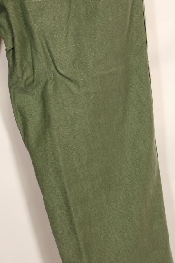 1950s TYPE 1 estimated MEDIUM US Army OG-107 Utility Pants Baker Pants Used C