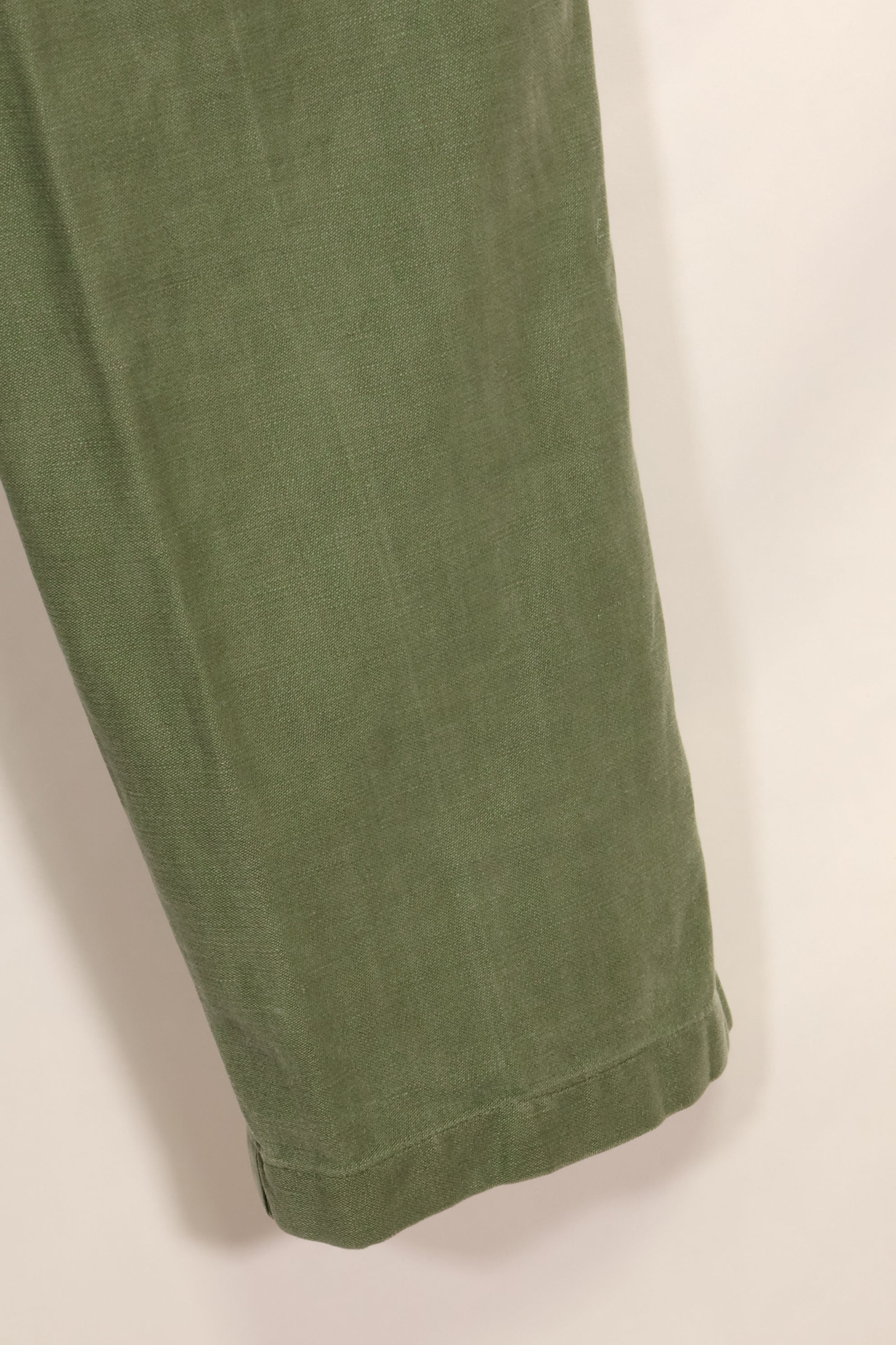 1950s TYPE 1 estimated MEDIUM US Army OG-107 Utility Pants Baker Pants Used C