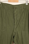 1972 Accounting TYPE 3 40 x 33 US Army OG-107 Utility Pants Baker Pants Used C