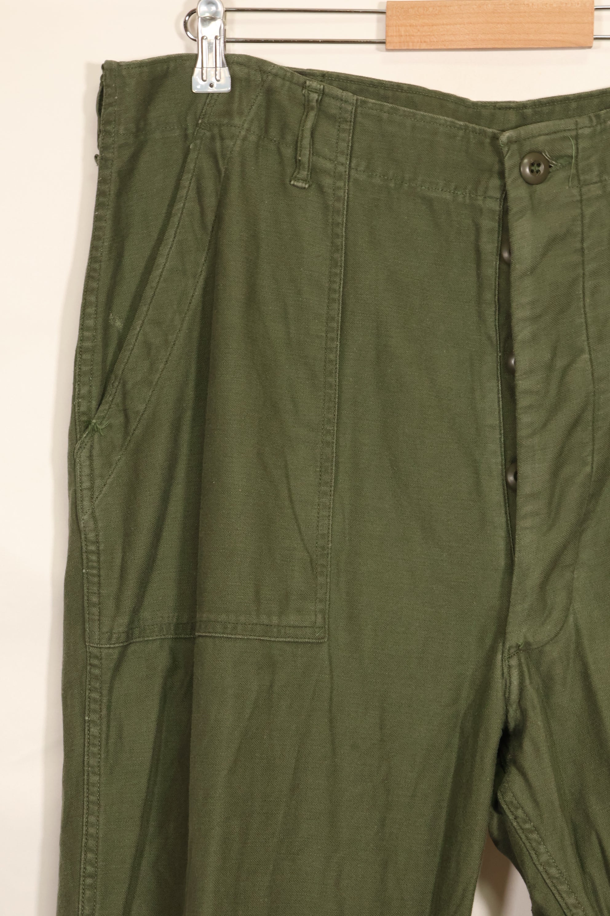 1972 Accounting TYPE 3 40 x 33 US Army OG-107 Utility Pants Baker Pants Used C