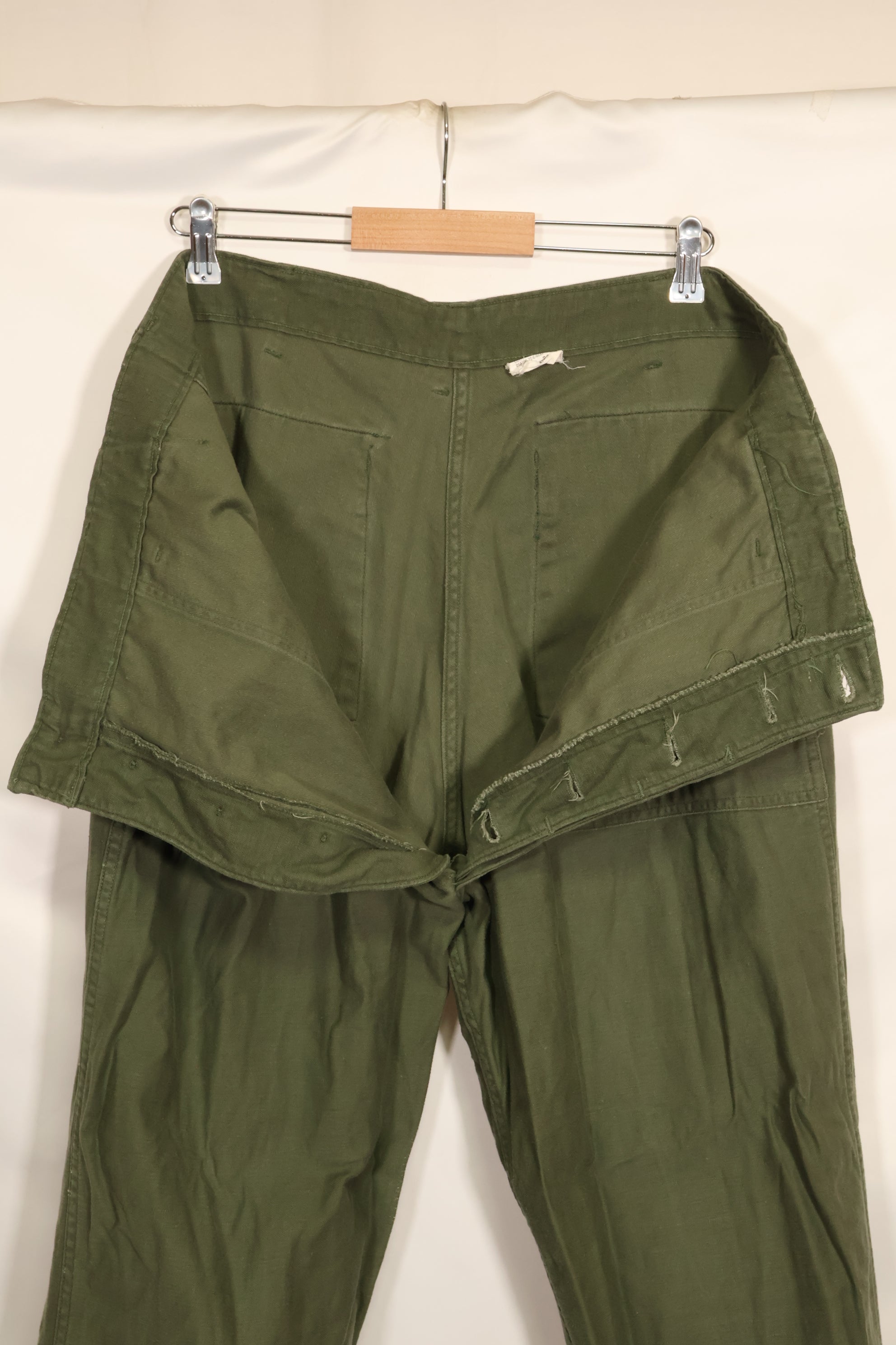 1972 Accounting TYPE 3 40 x 33 US Army OG-107 Utility Pants Baker Pants Used C