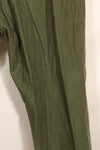 1972 Accounting TYPE 3 40 x 33 US Army OG-107 Utility Pants Baker Pants Used C