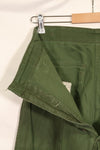1961 Contract TYPE 1 Estimated SMALL US Army OG-107 Utility Pants Baker Pants Used D