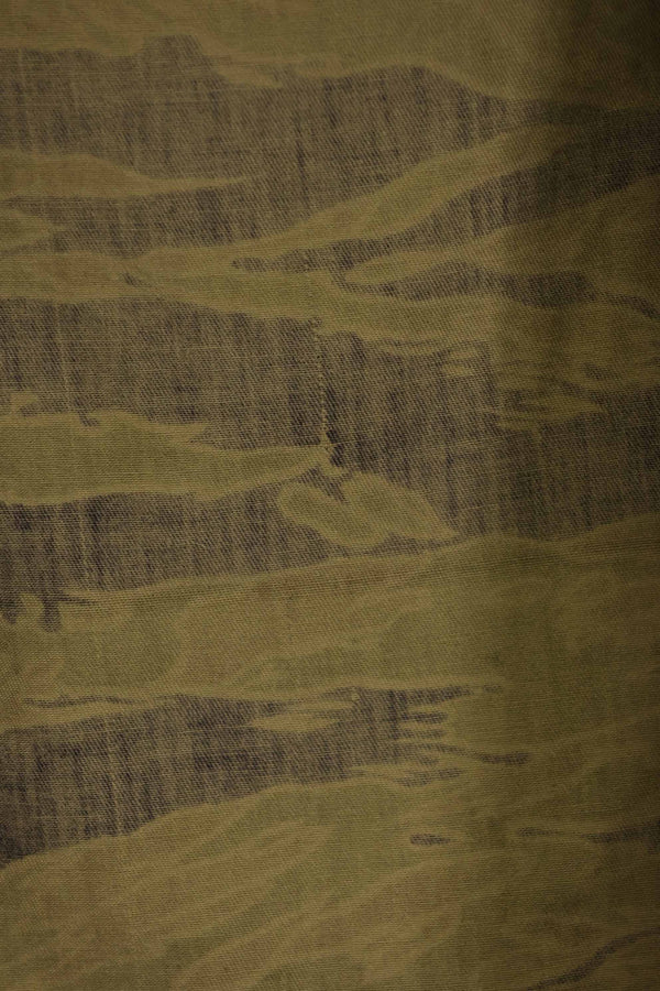 1960年代　ゴールドタイガー　タイガーストライプシャツ　A-L　Asianカット　状態良い　中古品