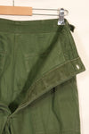 1961 Contract TYPE 1 Estimated SMALL US Army OG-107 Utility Pants Baker Pants Used D