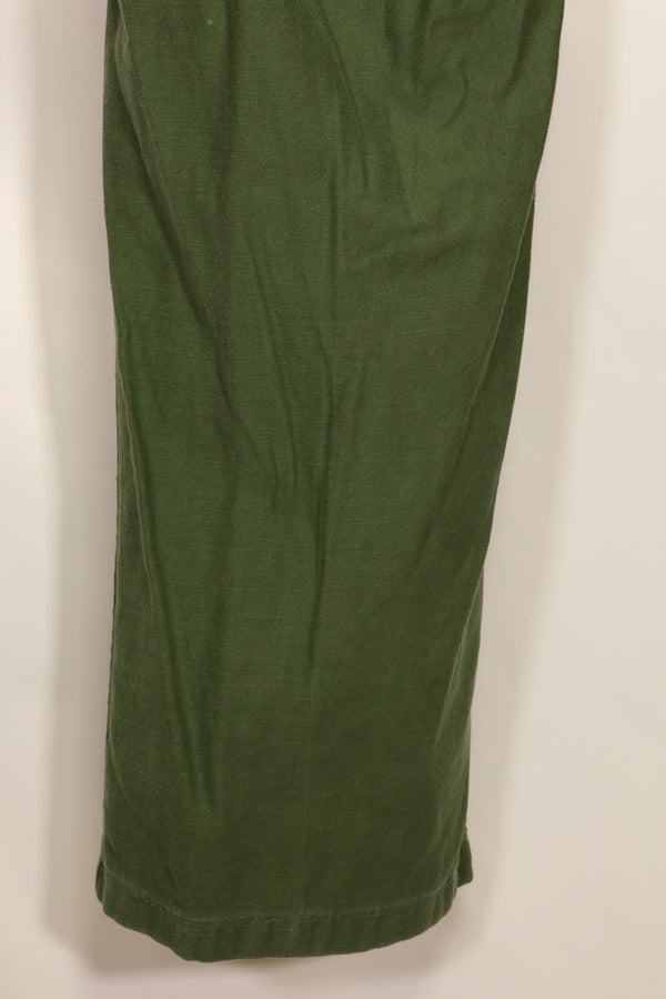 1961 Contract TYPE 1 Estimated SMALL US Army OG-107 Utility Pants Baker Pants Used D