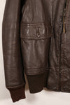 1970 contract size 42 G-1 flight jacket USS AMERICA with patch, used.