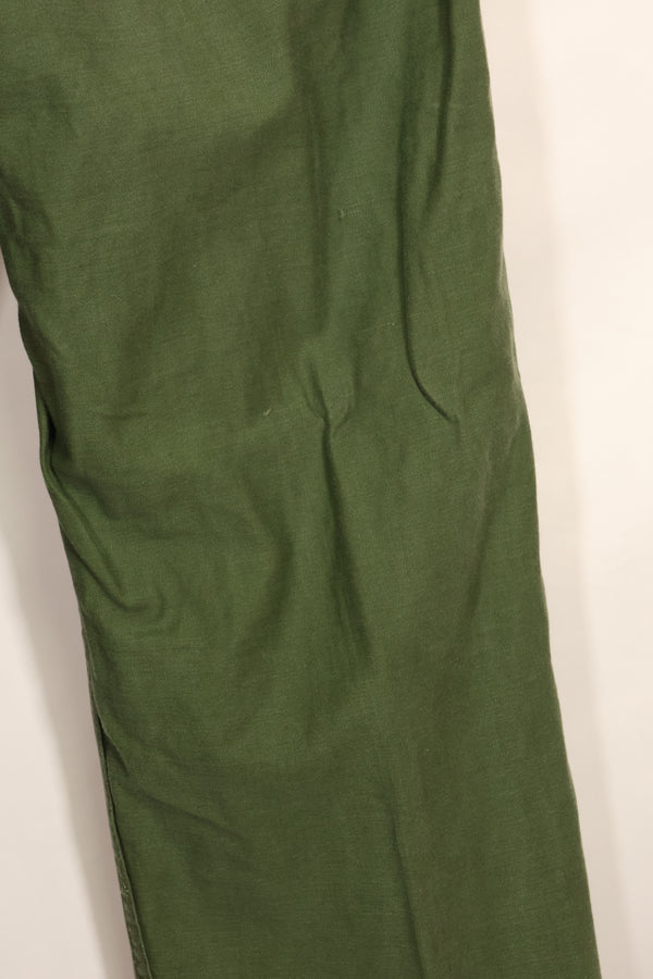 1961 Contract TYPE 1 Estimated SMALL US Army OG-107 Utility Pants Baker Pants Used D