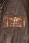 1970 contract size 42 G-1 flight jacket USS AMERICA with patch, used.