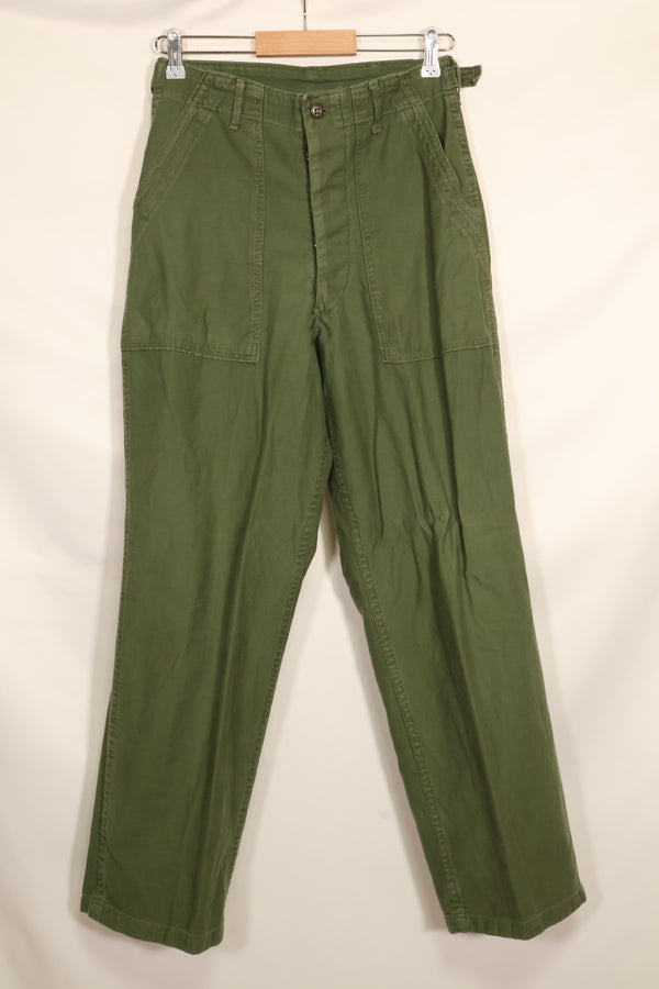 1961年契約　TYPE 1　SMALL　 アメリカ軍　OG-107 ユーティリティパンツ　ベイカーパンツ　中古品  E