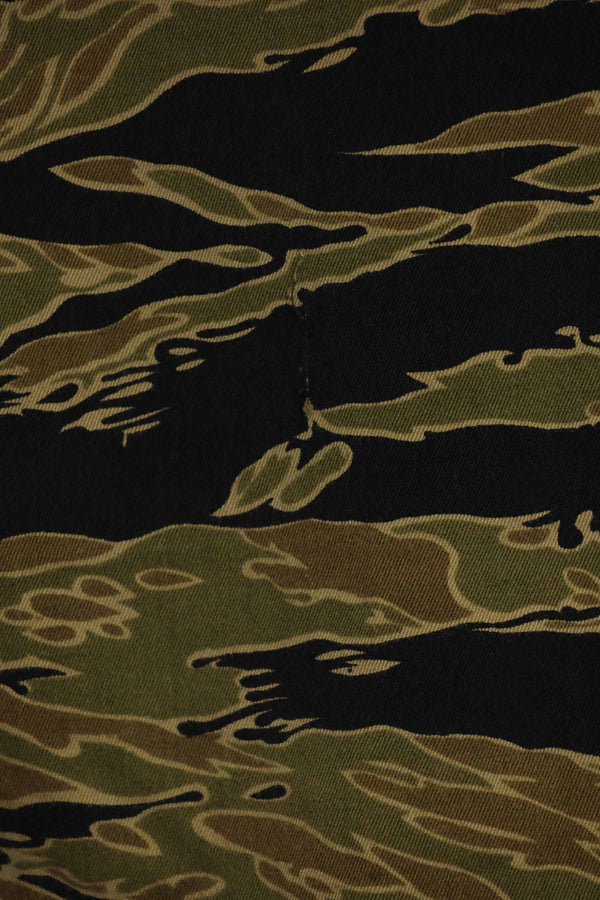 1960年代　ゴールドタイガー　タイガーストライプシャツ　A-L　Asianカット　状態良い　中古品