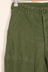 1961 Contract TYPE 1 SMALL US Army OG-107 Utility Pants Baker Pants Used E