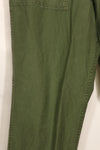 1961 Contract TYPE 1 SMALL US Army OG-107 Utility Pants Baker Pants Used E