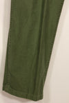 1961 Contract TYPE 1 SMALL US Army OG-107 Utility Pants Baker Pants Used E
