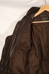 1970 contract size 42 G-1 flight jacket USS AMERICA with patch, used.