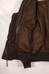 1970 contract size 42 G-1 flight jacket USS AMERICA with patch, used.