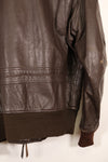 1970 contract size 42 G-1 flight jacket USS AMERICA with patch, used.