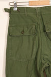 1961 Contract TYPE 1 SMALL US Army OG-107 Utility Pants Baker Pants Used E