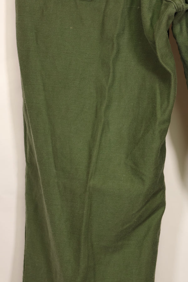 1961 Contract TYPE 1 SMALL US Army OG-107 Utility Pants Baker Pants Used E