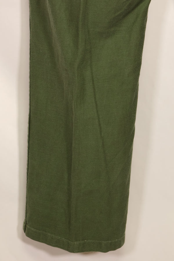 1961 Contract TYPE 1 SMALL US Army OG-107 Utility Pants Baker Pants Used E