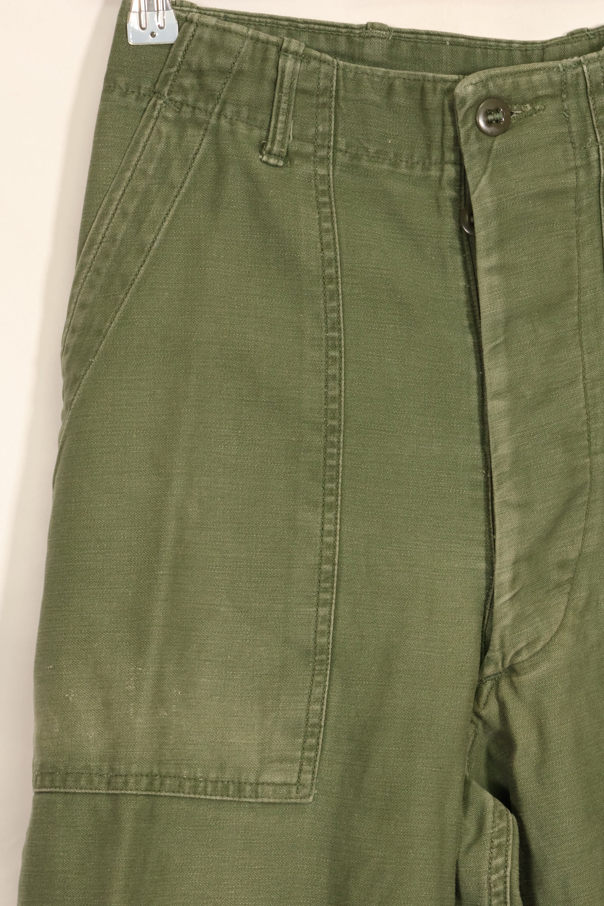1950's Lot TYPE 1 SMALL US Army OG-107 Utility Pants Baker Pants Used F
