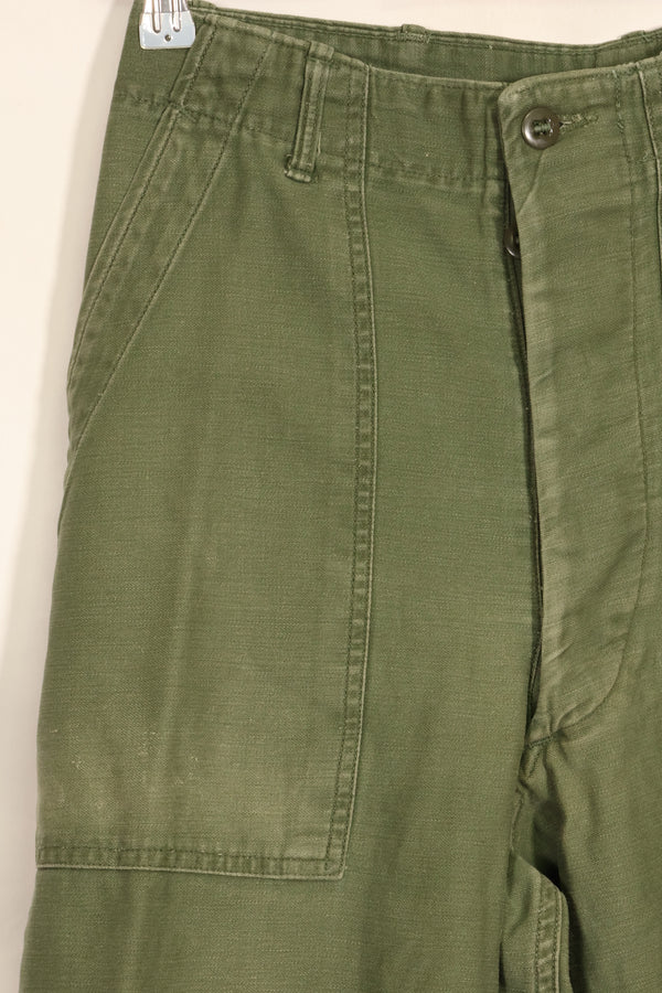 1950's Lot TYPE 1 SMALL US Army OG-107 Utility Pants Baker Pants Used F