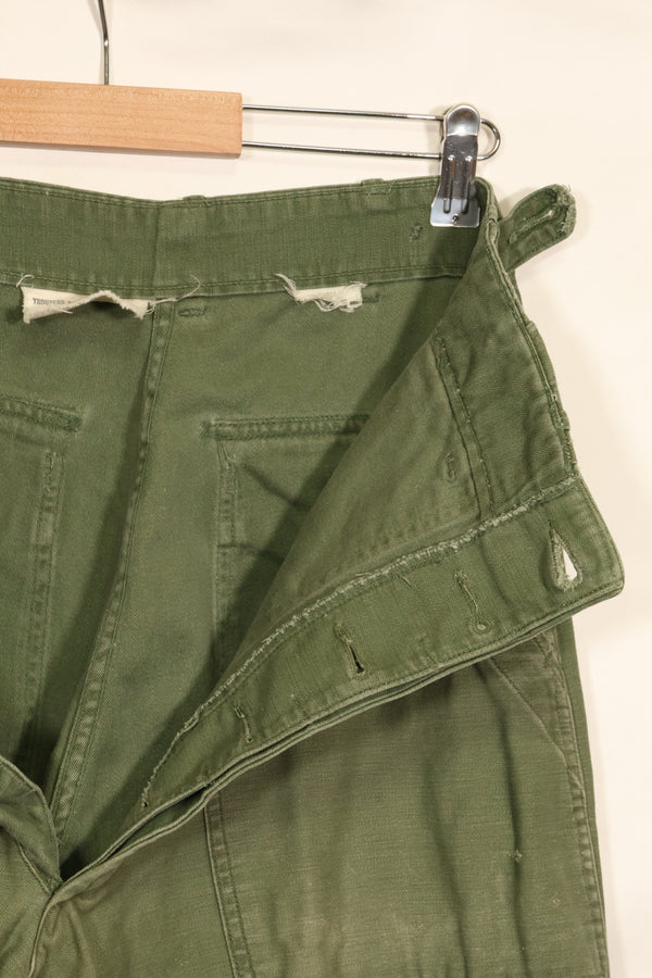 1950's Lot TYPE 1 SMALL US Army OG-107 Utility Pants Baker Pants Used F