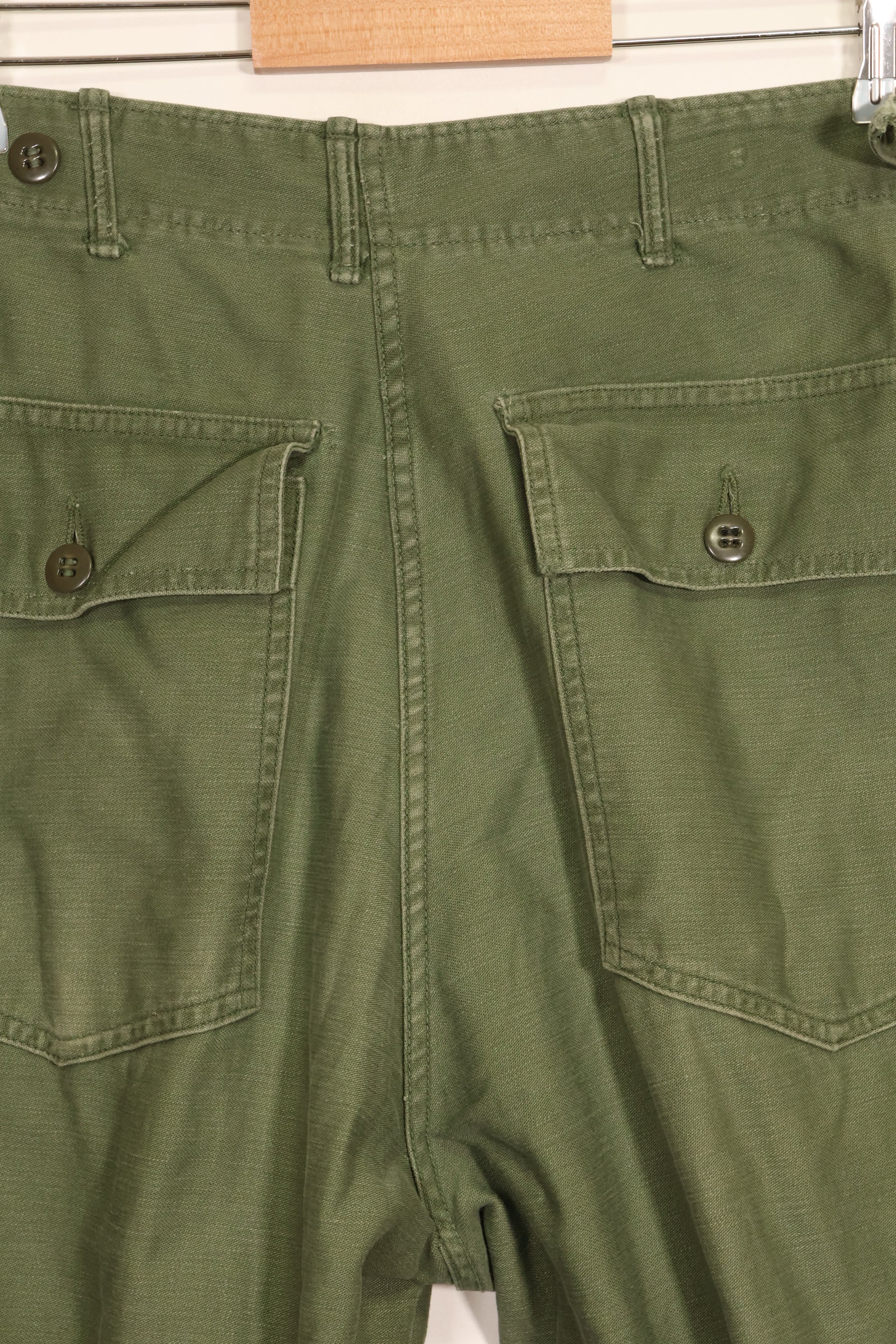 1950's Lot TYPE 1 SMALL US Army OG-107 Utility Pants Baker Pants Used F