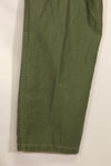 1950's Lot TYPE 1 SMALL US Army OG-107 Utility Pants Baker Pants Used F