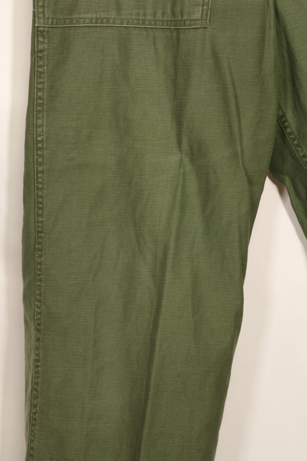 Early 1960 lot TYPE 1 MEDIUM US Army OG-107 Utility Pants Baker Pants Used F